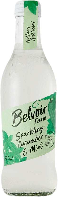 Sparkling Cucmber and Mint Belvoir
