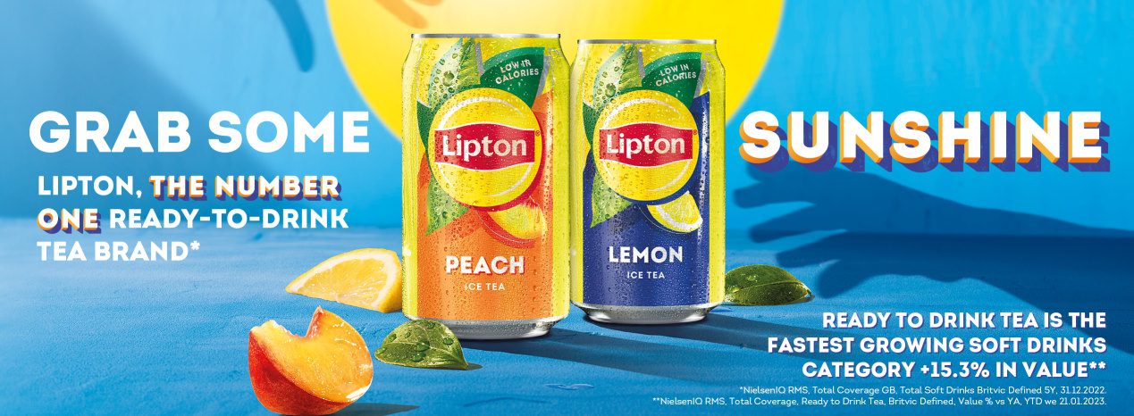JJ Lipton Grab Some sunshine in cans