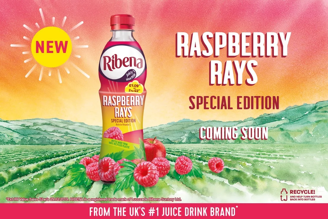 Ribena Raspberry Rays